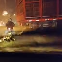 Fuertes lluvias en Santander ocasionado cierres viales en el departamento. Foto: captura de pantalla Facebook @Piedecuesta 24/7