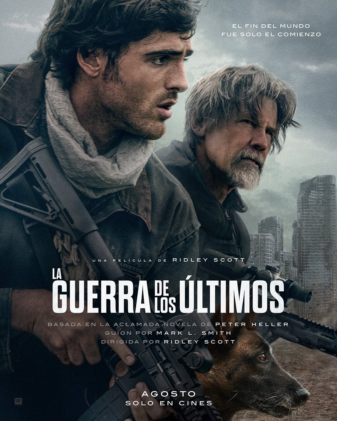 Del guionista de 'El Renacido' y el director de 'Alien' y 'Gladiador'...