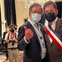 Gustavo Petro, recién electo Presidente de Colombia y Gabriel Boric, presidente de Chile.