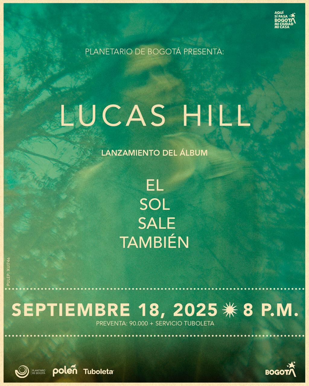 Lucas Hill lanza su nuevo álbum ‘El sol sale también’