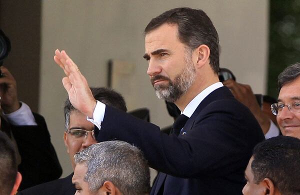 El principe de asturias, Felipe de Borbón.