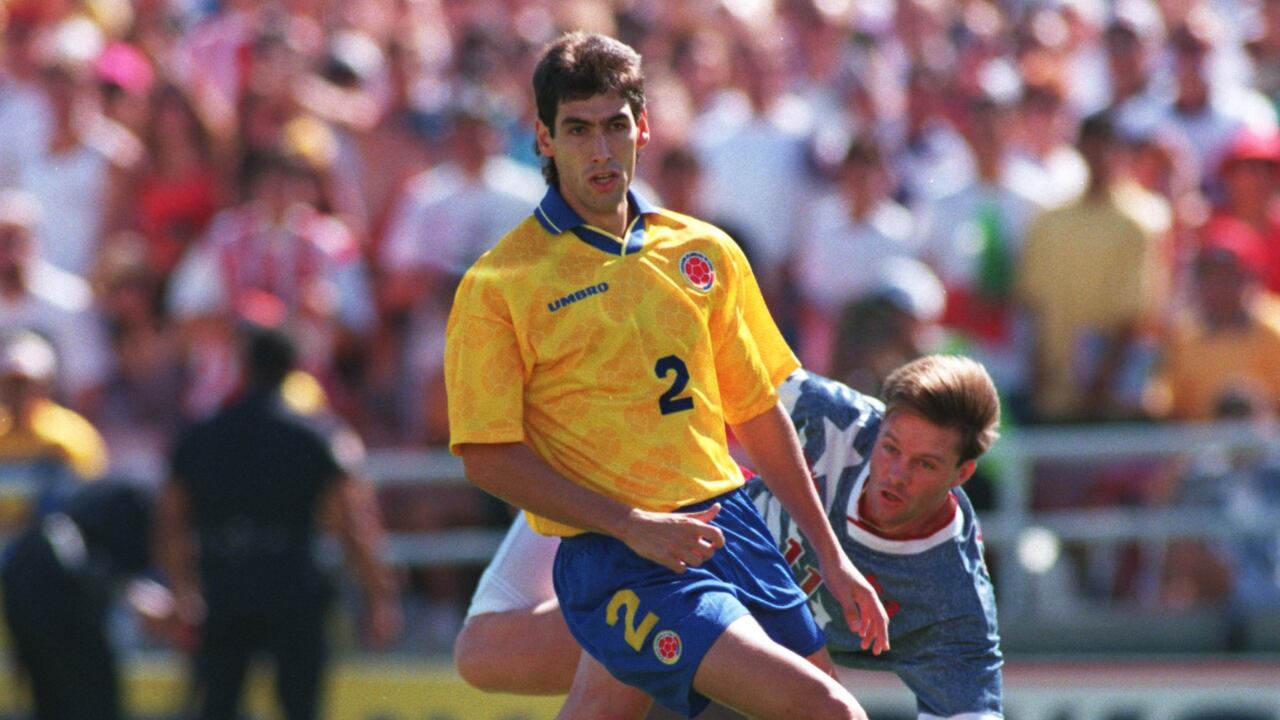 Andrés Escobar, histórico jugador de la Selección Colombia.