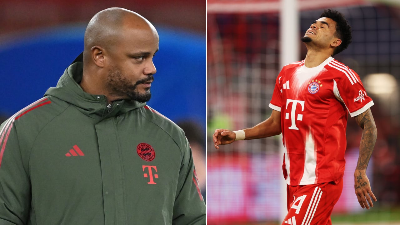 Vincent Kompany eligió al reemplazo de Luis Díaz para enfrentar a Arsenal en la Champions League.