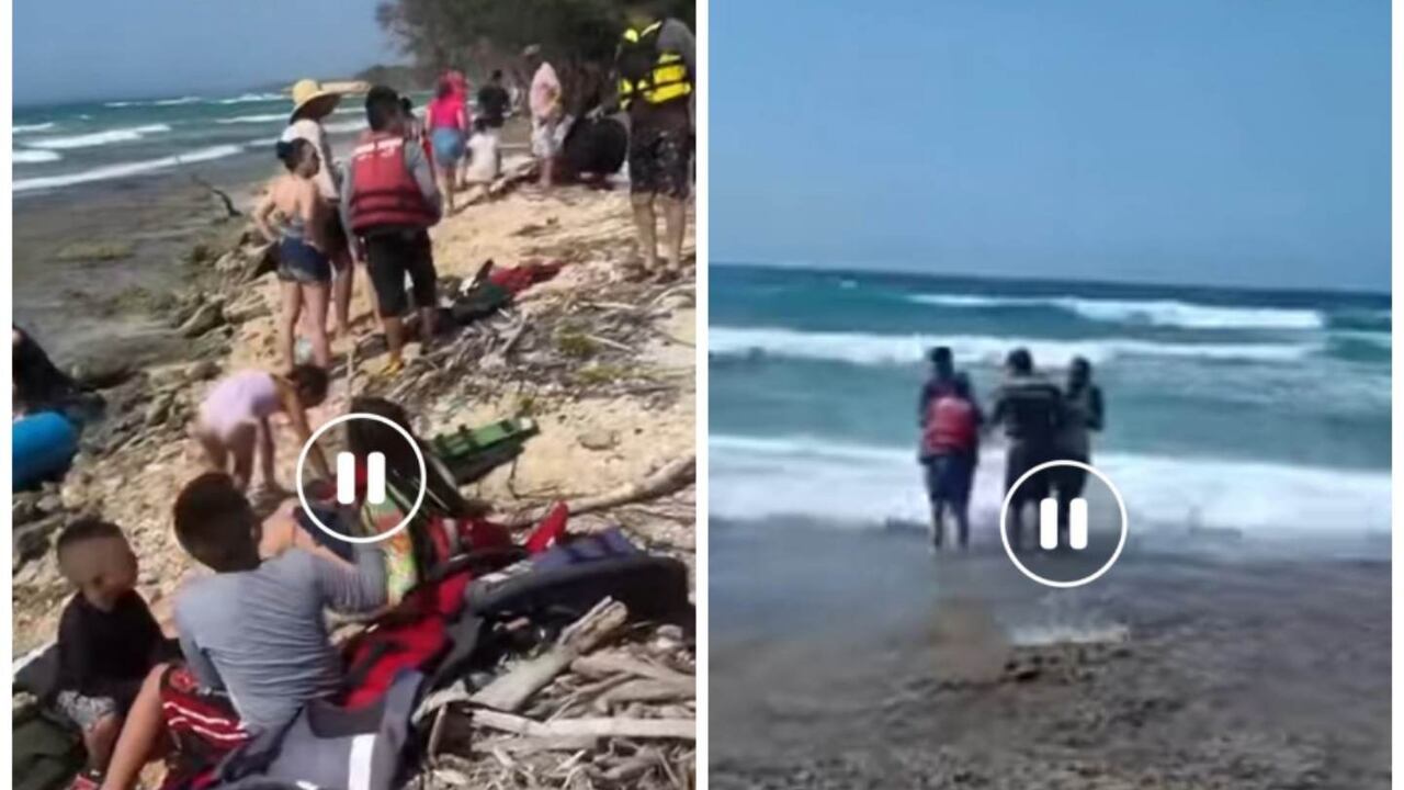 Estas imágenes corresponderían a la situación que vivió el turista.