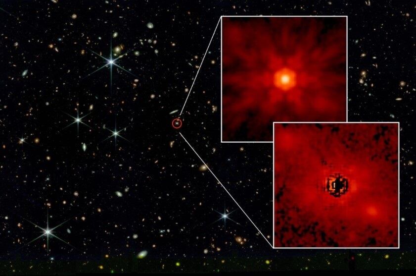 Estos agujeros negros gigantescos pueden formarse a partir de agujeros negros más pequeños.