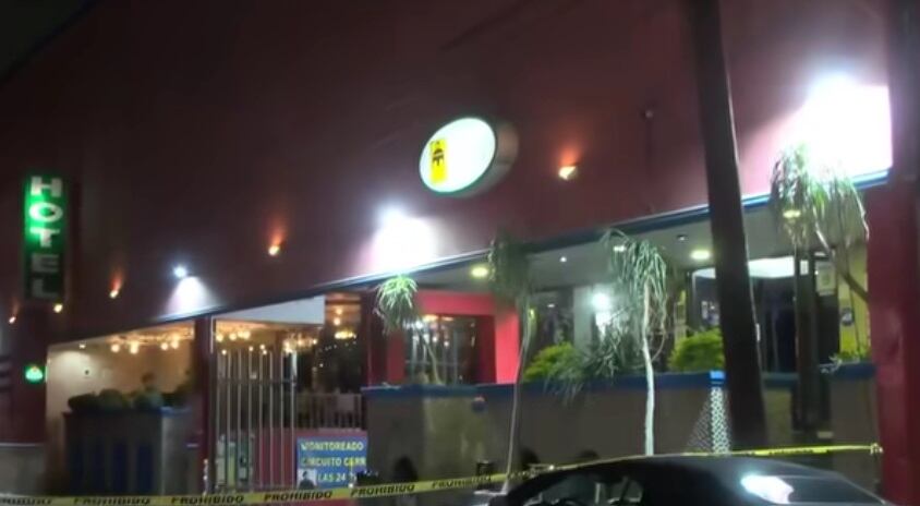 Hotel La Silla, donde ocurrieron los asesinatos.