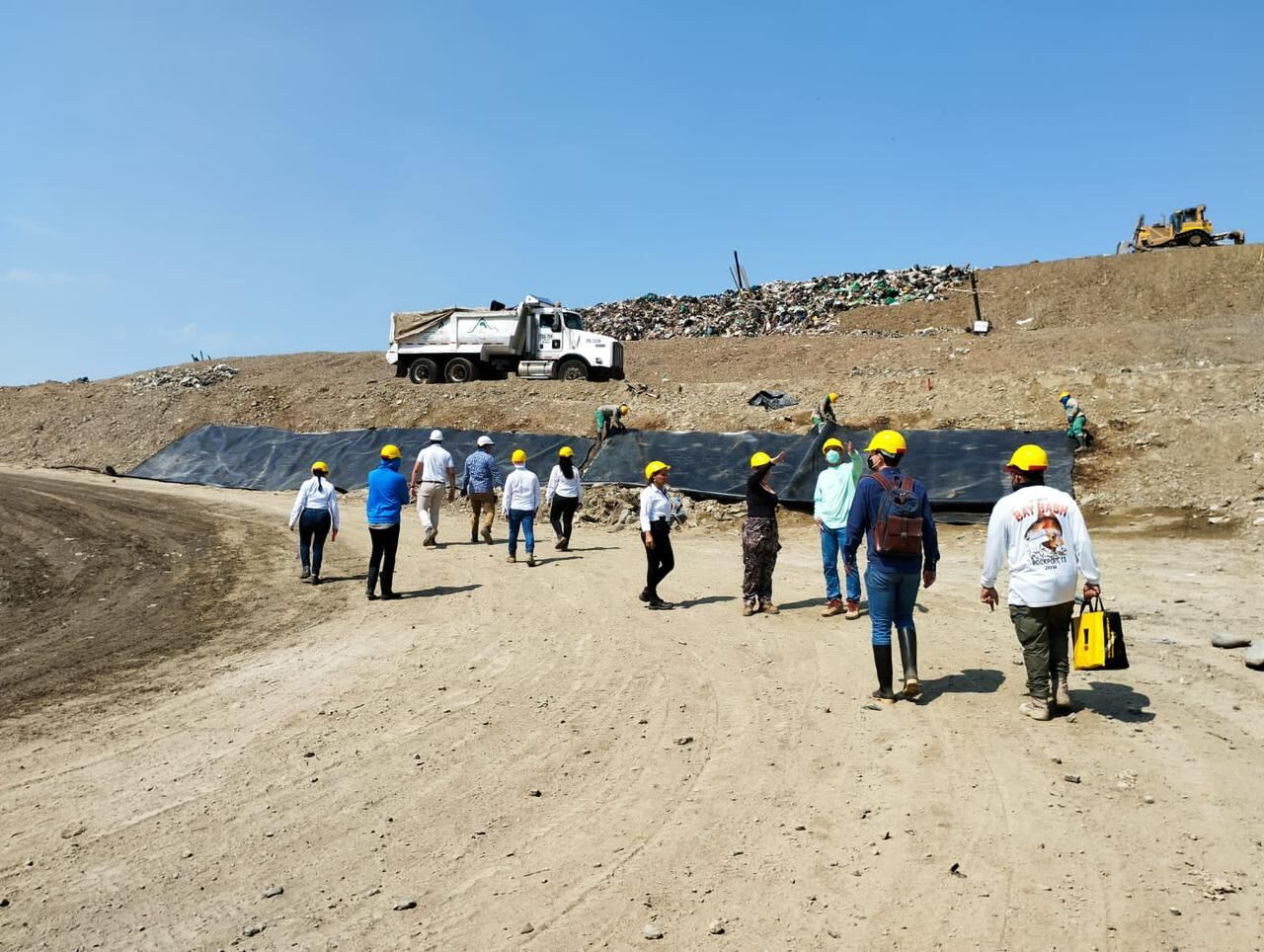 Relleno sanitario Palangana Santa Marta.