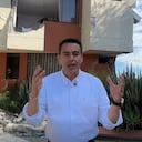 Jorge Eduardo Rojas, alcalde de Manizales, entrega balance de la emergencia en su ciudad por el terremoto del 10 de agosto.