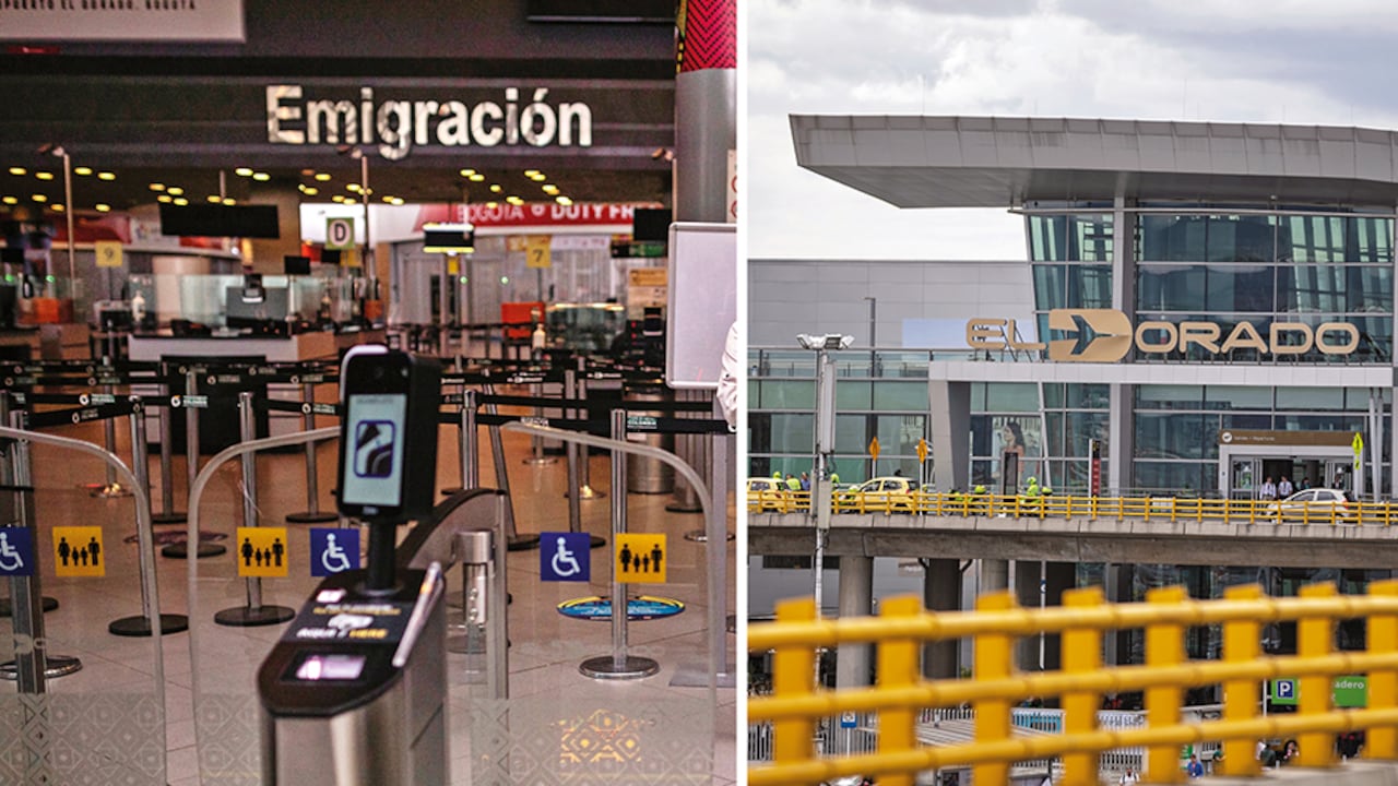Aeropuerto El Dorado.
