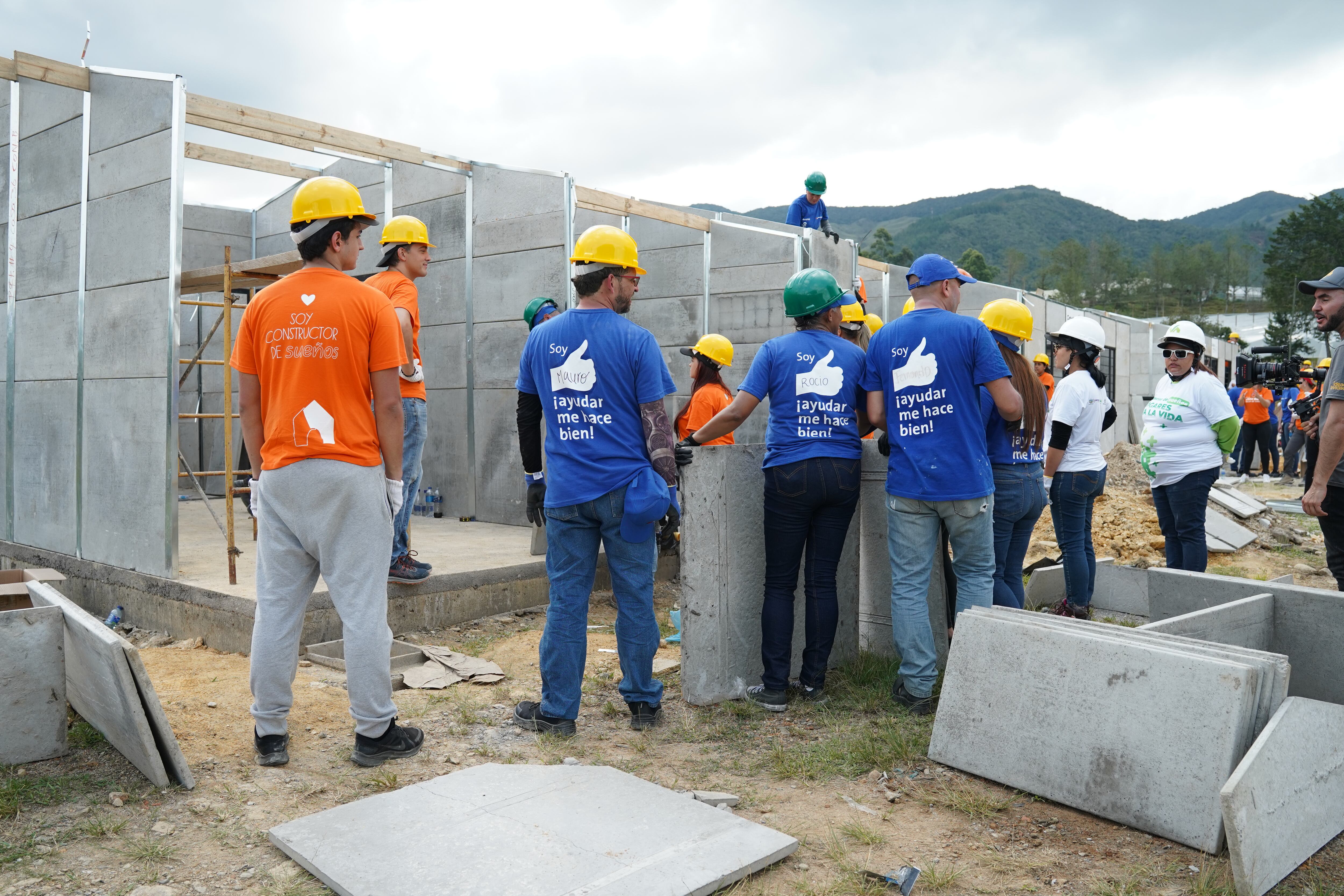 En total, en Carolina del Príncipe se construyeron ocho viviendas nuevas.