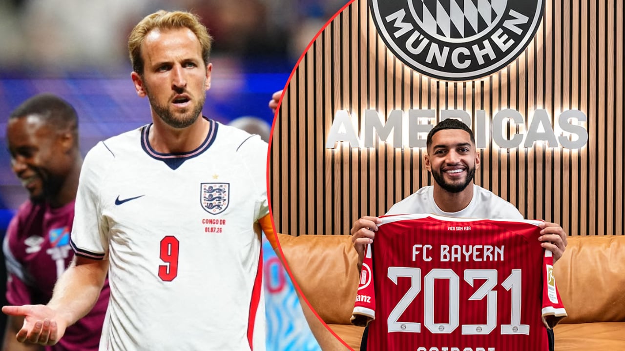Karry Kane y Ismael Saibari, el marroquí fue presentado como nuevo delantero del Bayern Múnich