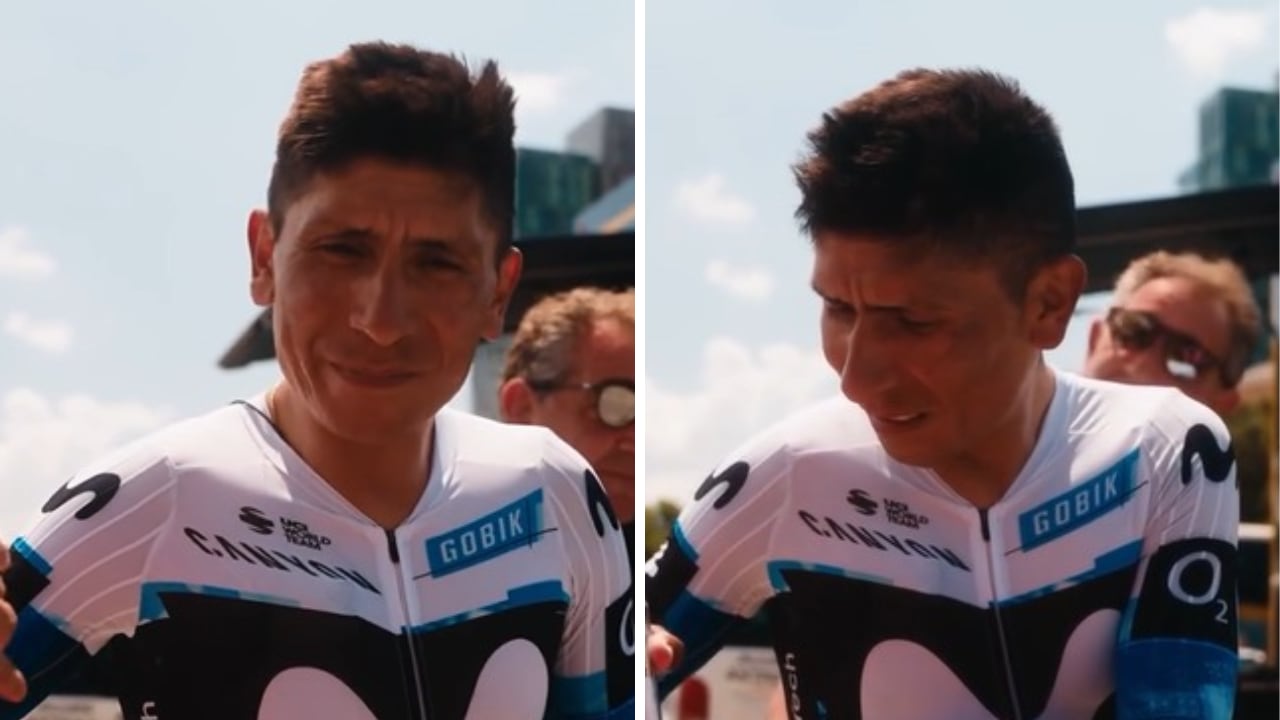 Nairo Quintana, colombiano al servicio del Movistar Team.