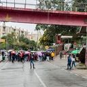 A esta hora se presentan manifestaciones en La Macarena, a la altura de la Avenida Circunvalar.