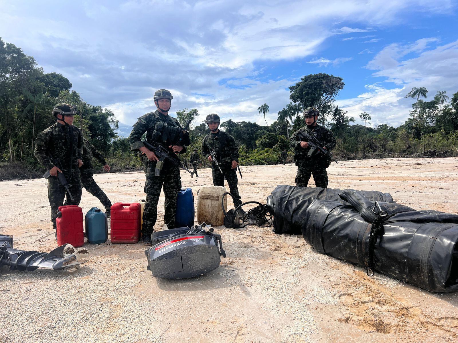 La operación fue realizada entre el Ejército de Colombia y el de Brasil.