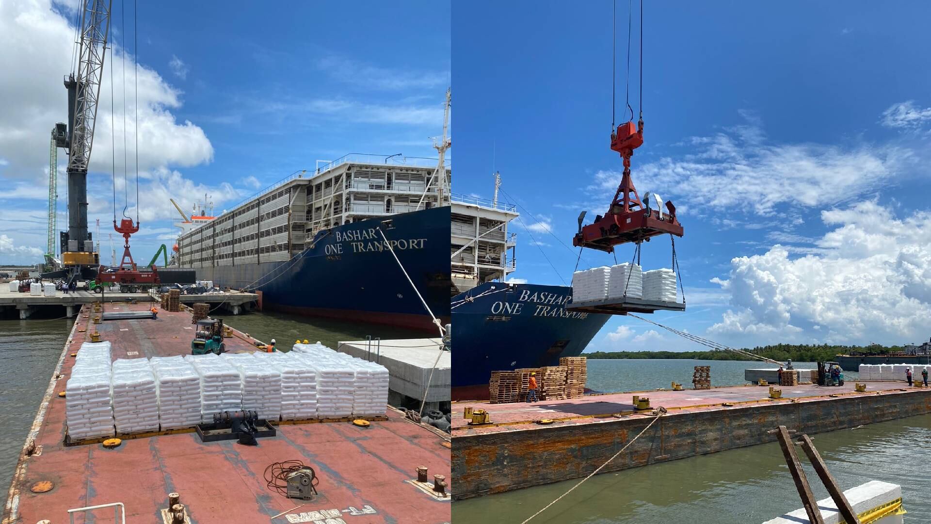 Mensualmente Ecopetrol transporta 120.000 barriles de diésel y un volumen
similar de gasolinas en barcazas.