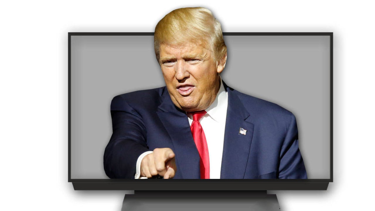 Trump es un consumidor permanente de los programas televisivos, particularmente los de entretenimiento.