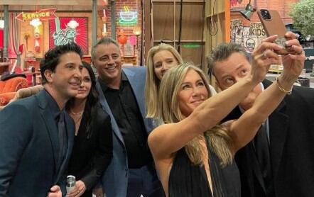 Reencuentro de los protagonistas de la serie Friends