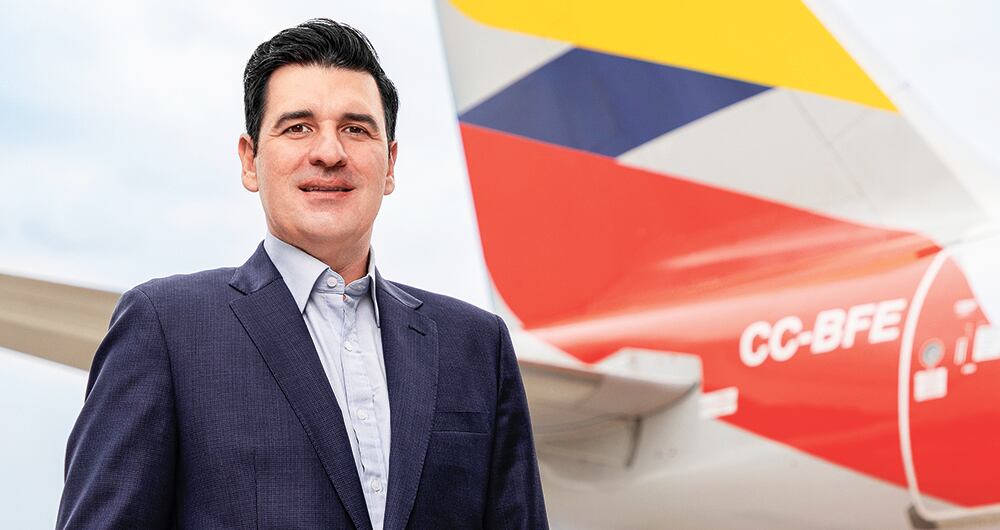 “Como producto de la reorganización bajo el Capítulo 11, se alcanzaron eficiencias de costos y de rentabilidad bastante sólidas”, dice Santiago Álvarez, director ejecutivo de Latam Airlines en Colombia.