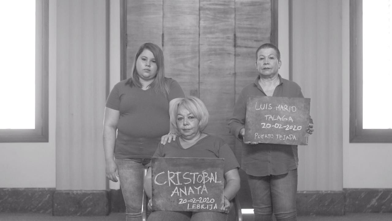 Fotografía del video de Laura Mora, homenaje a las víctimas del conflicto. Cortesía de la Orquesta Filarmónica de Medellín.