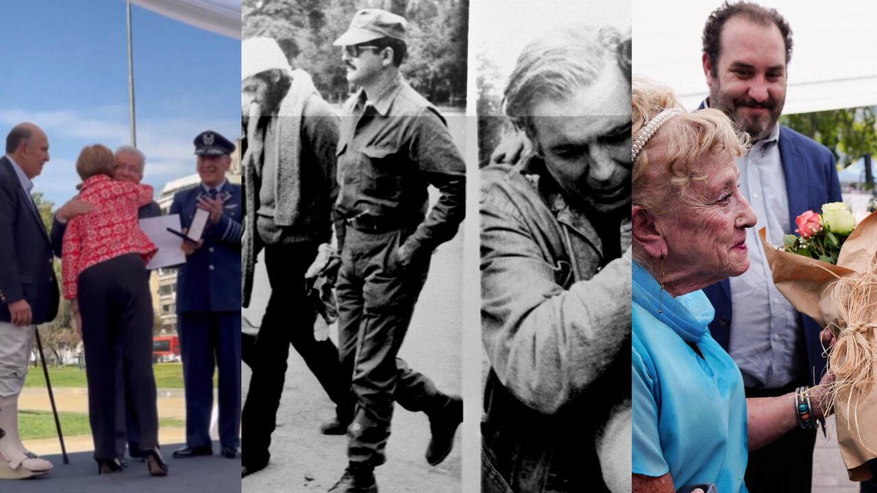 Sobrevivientes y rescatistas del accidente en Los Andes