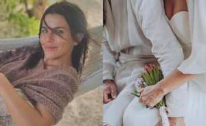 La actriz María Fernanda Yepes se casó en abril, en una ceremonia privada.