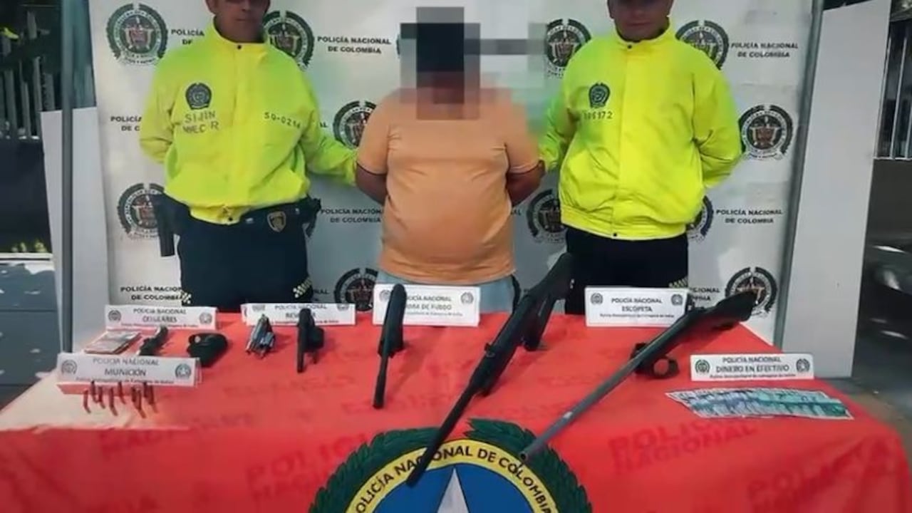 Alias Ismael, encargado de guardar y entregar las armas que otros delincuentes del Clan del Golfo en Cartagena.