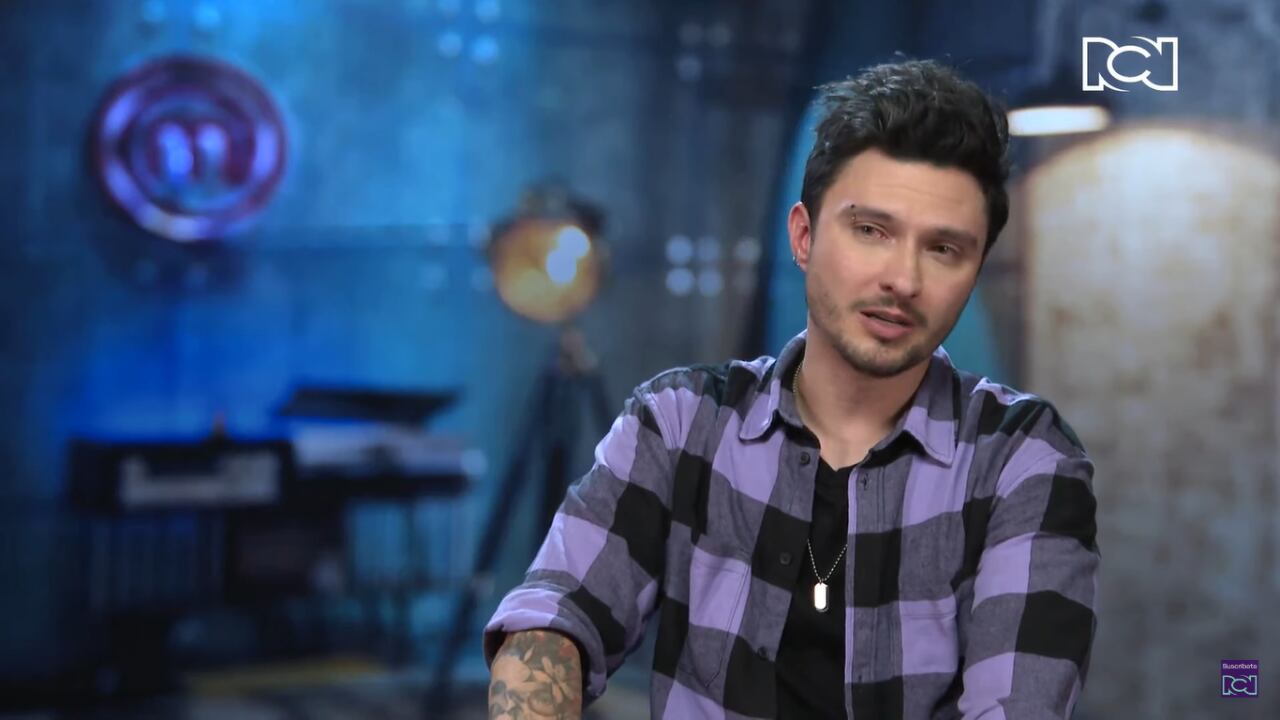 Diego Sáenz conmovió a los televidentes y jurados por sus palabras de despedida.