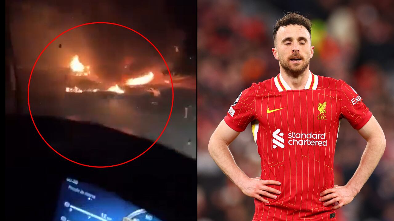 Accidente Diogo Jota que terminó con la vida del atacante en España