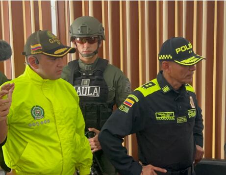El operativo de liberación estuvo a cargo del comandante de la Policía metropolitana y grupo el Gaula.
