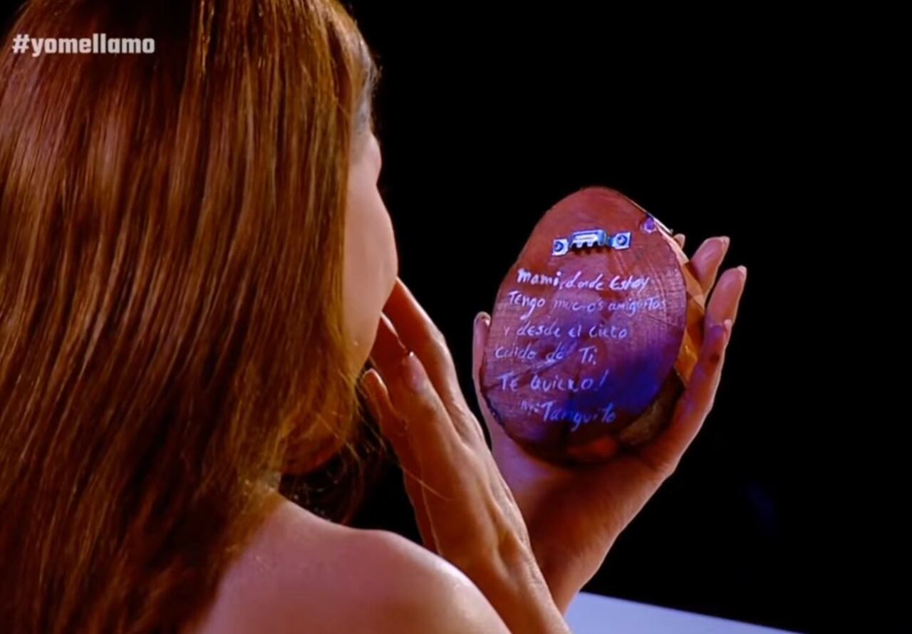 La 'diva de la televisión colombiana' lloró en 'Yo me llamo' por la pérdida de su mascota.