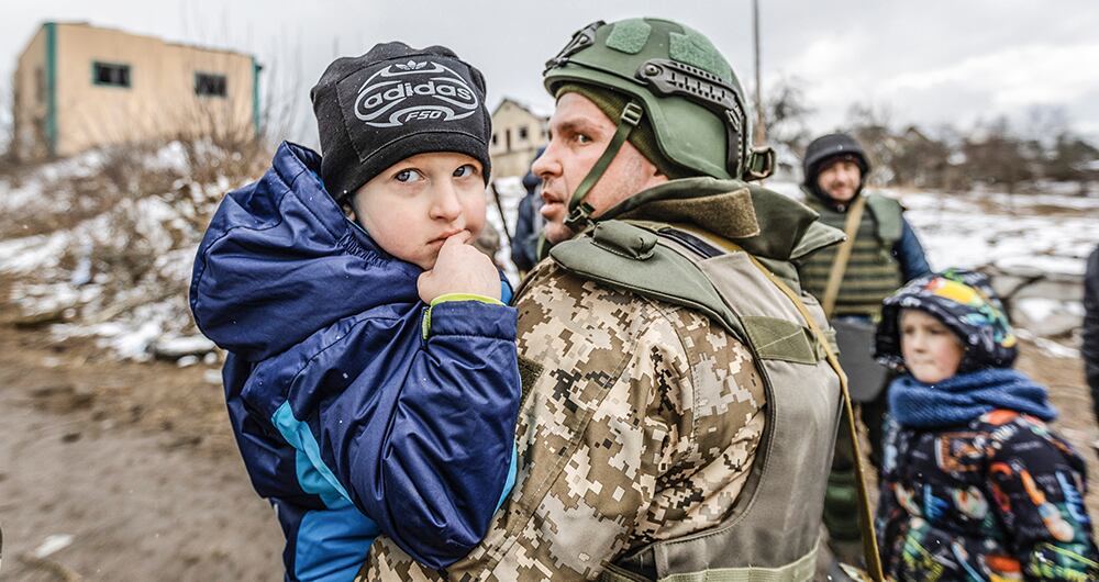 Los niños en Ucrania siguen siendo víctimas de la guerra que se vive en ese país contra Rusia.