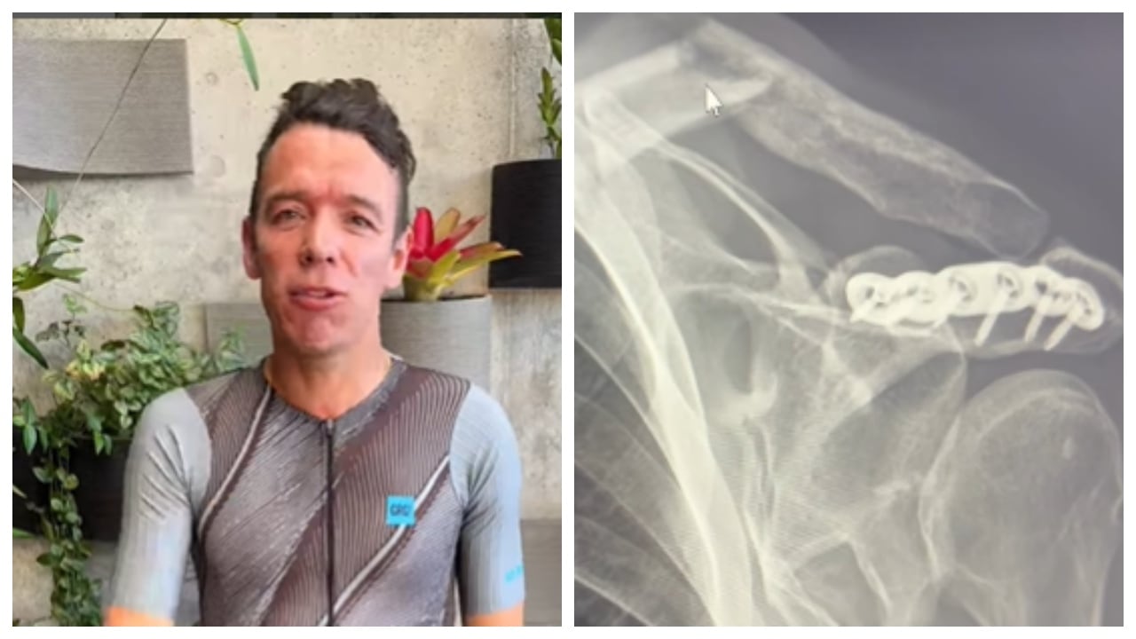 Rigoberto Urán reveló cómo se rompió la clavícula.