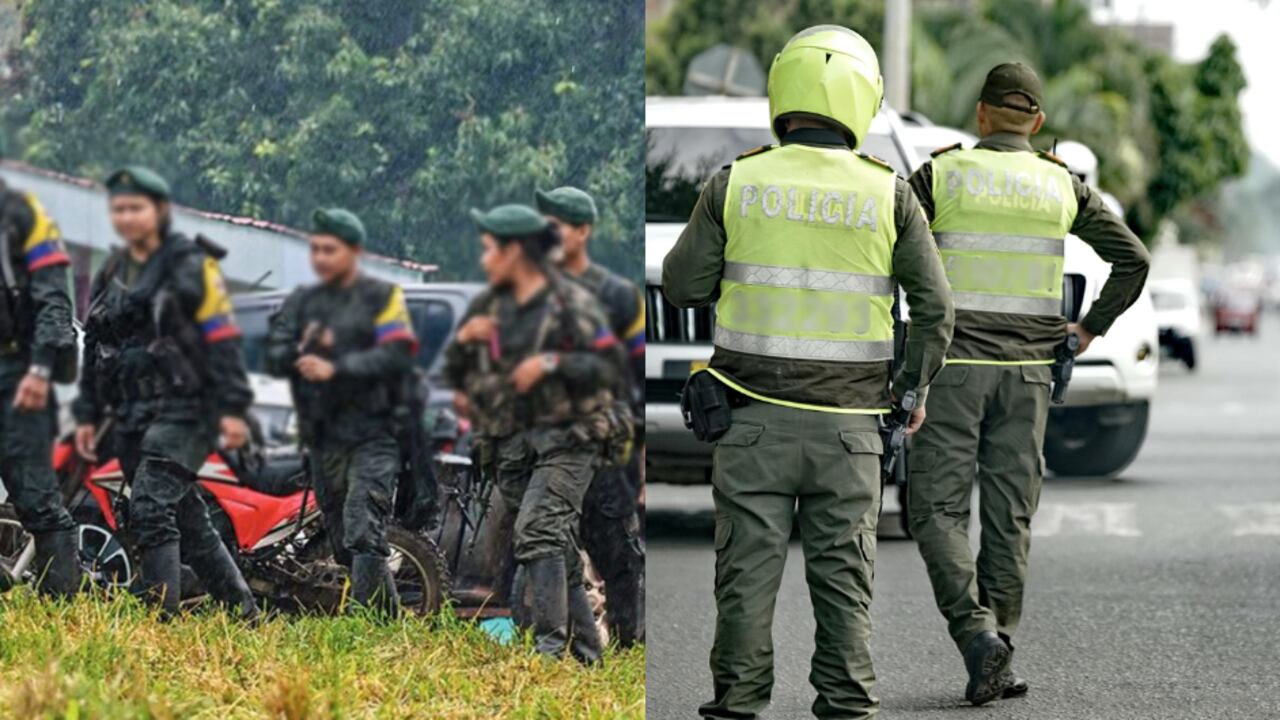 Ataque de las disidencias a la Policía.