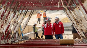 El alcalde Galán supervisó el avance de esta obra del Grupo 1 de la av. 68.