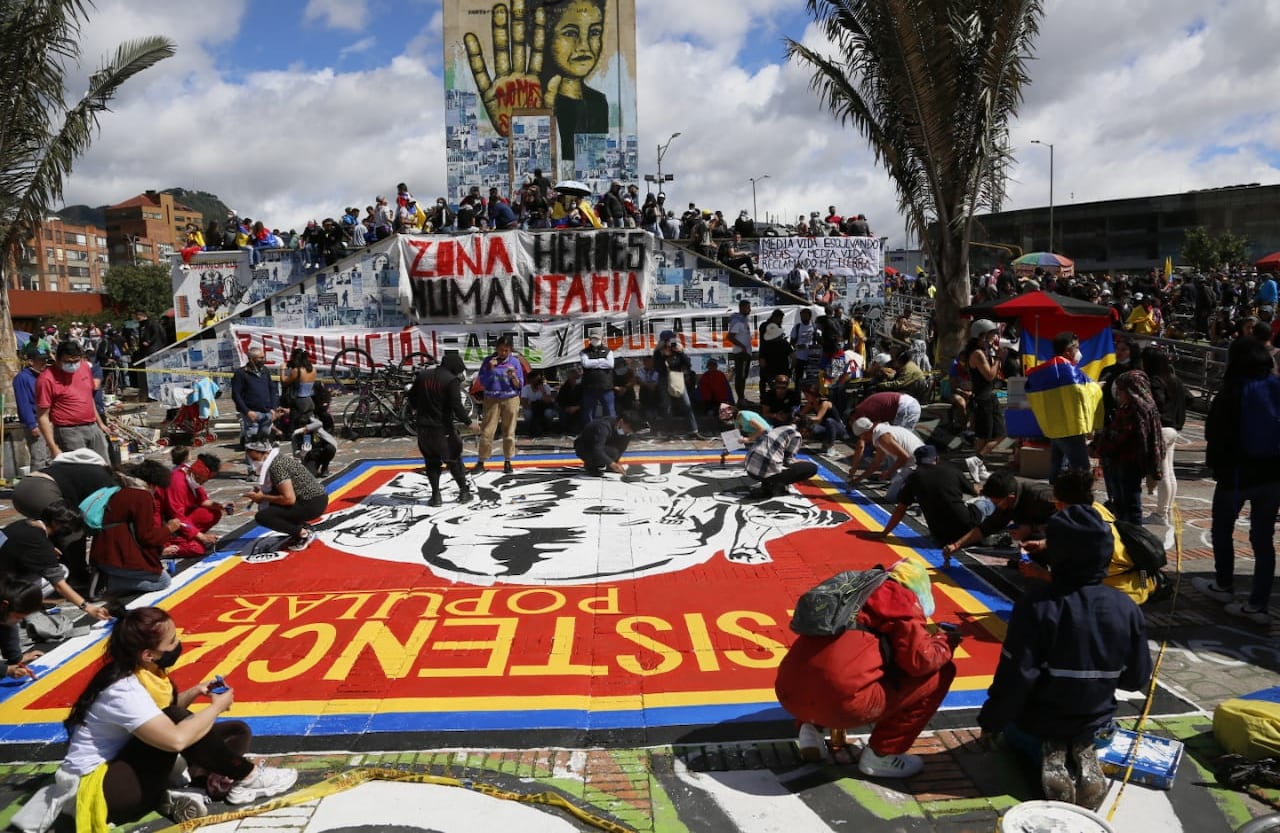 Celebración del 20 de julio.