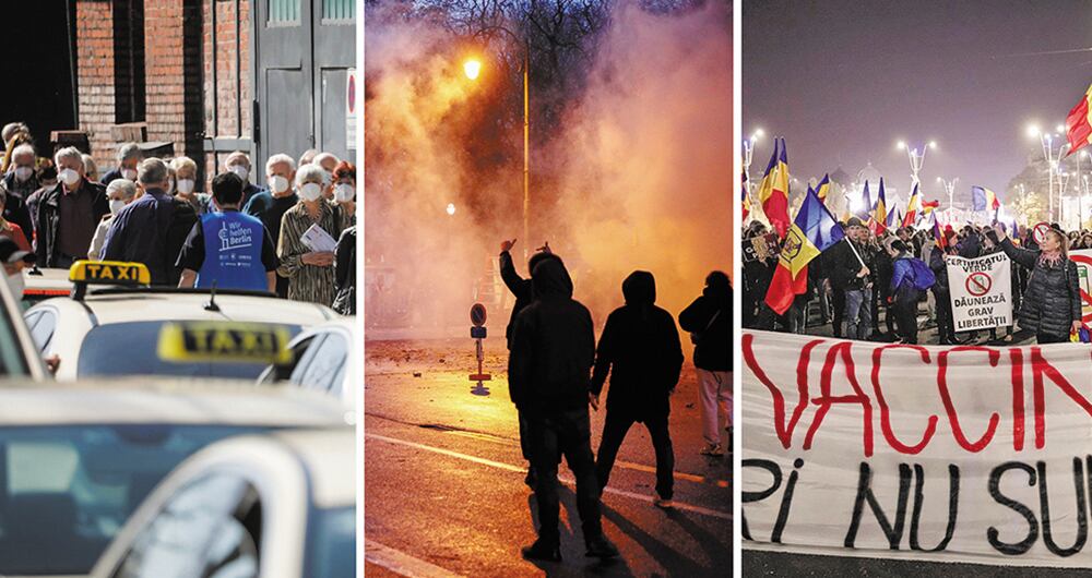 El mundo llevado de covid