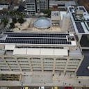 232 paneles solares fueron instalados en la Alcaldía de Bucaramanga.