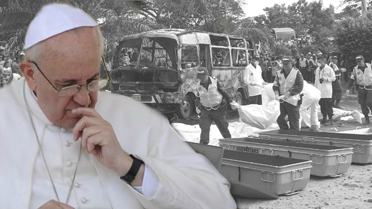 El papa Francisco lamenta la muerte de 33 niños en Fundación, Magdalena.