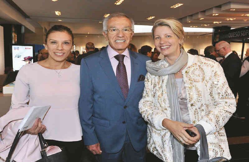 Soarya Yanine, Raúl Gutiérrez y Claudia Gurisatti