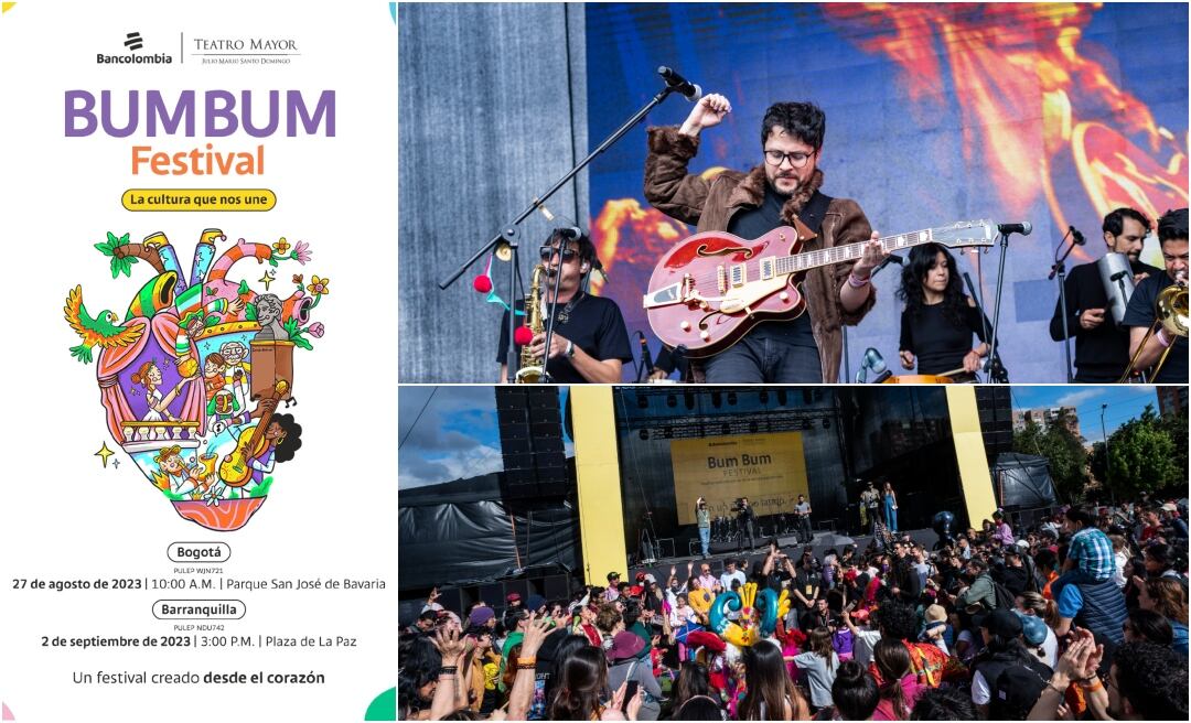 Bogotá se prepara para recibir una ola de cultura y arte sin precedentes con la segunda edición del Bum Bum Festival