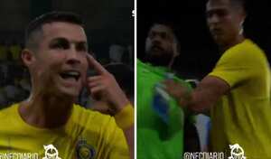 Cristiano Ronaldo protagonizó otro berrinche en Arabia