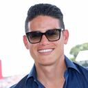 James Rodríguez asiste al Gran Premio Británico de Fórmula 1 2021.