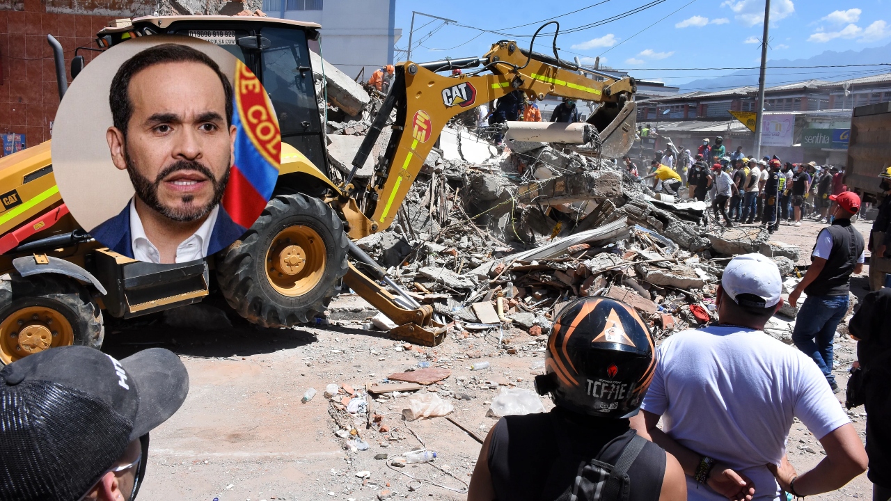 Terremoto en Colombia y el presidente Abelardo De La Espriella.