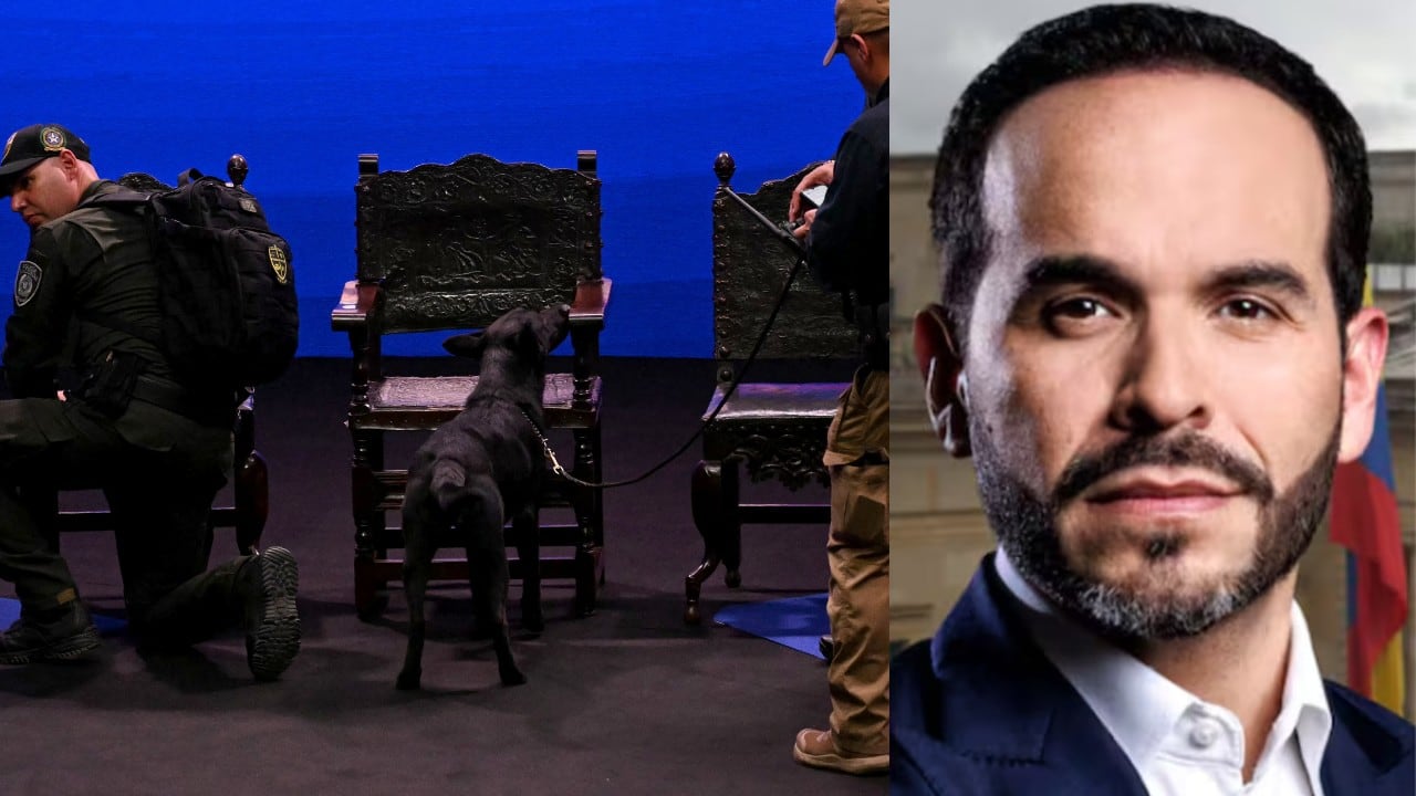 Este es el detalle de las sillas que usarán De la Espriella y los presidentes del Congreso en la posesión.