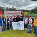 Una comisión humanitaria recibió al patrullero.