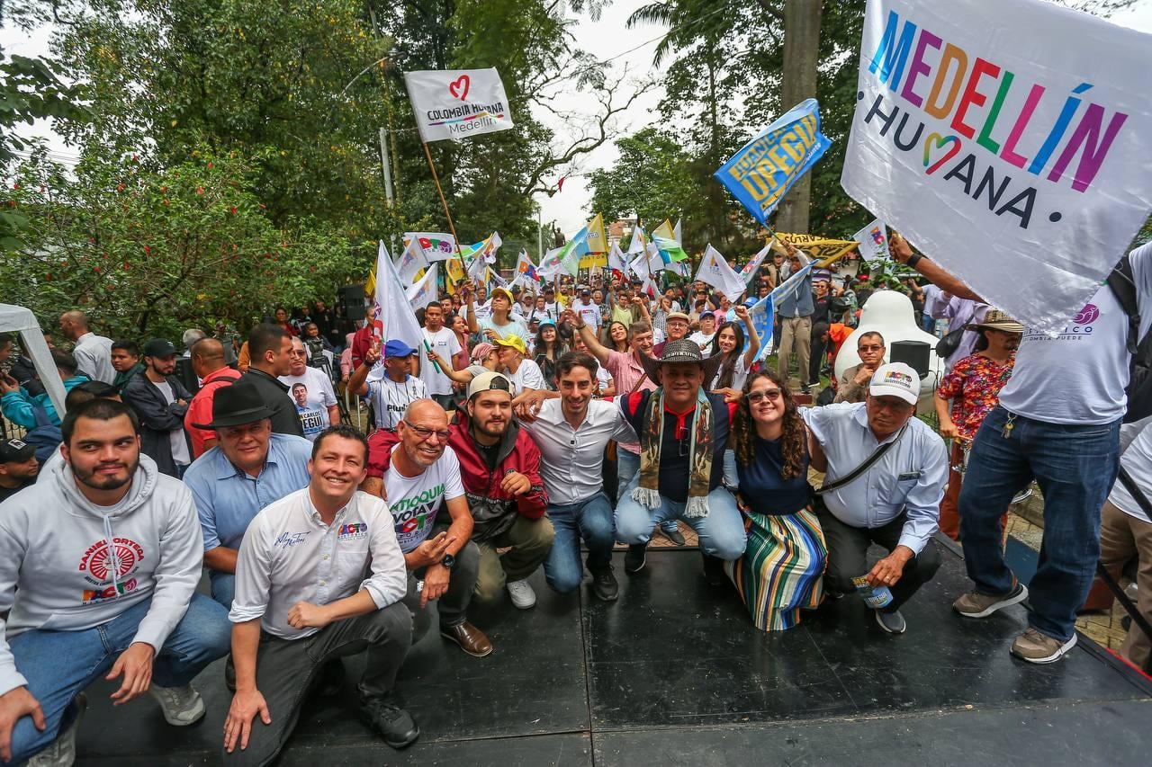 Integrantes del Pacto Histórico se sumaron a la campaña de Juan Caros Upegui.