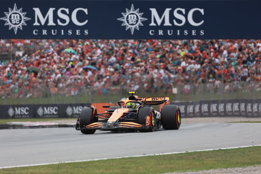 Lando Norris se quedó con la clasificación antes del Gran Premio de España de F1 en el Circuito de Barcelona-Catalunya.