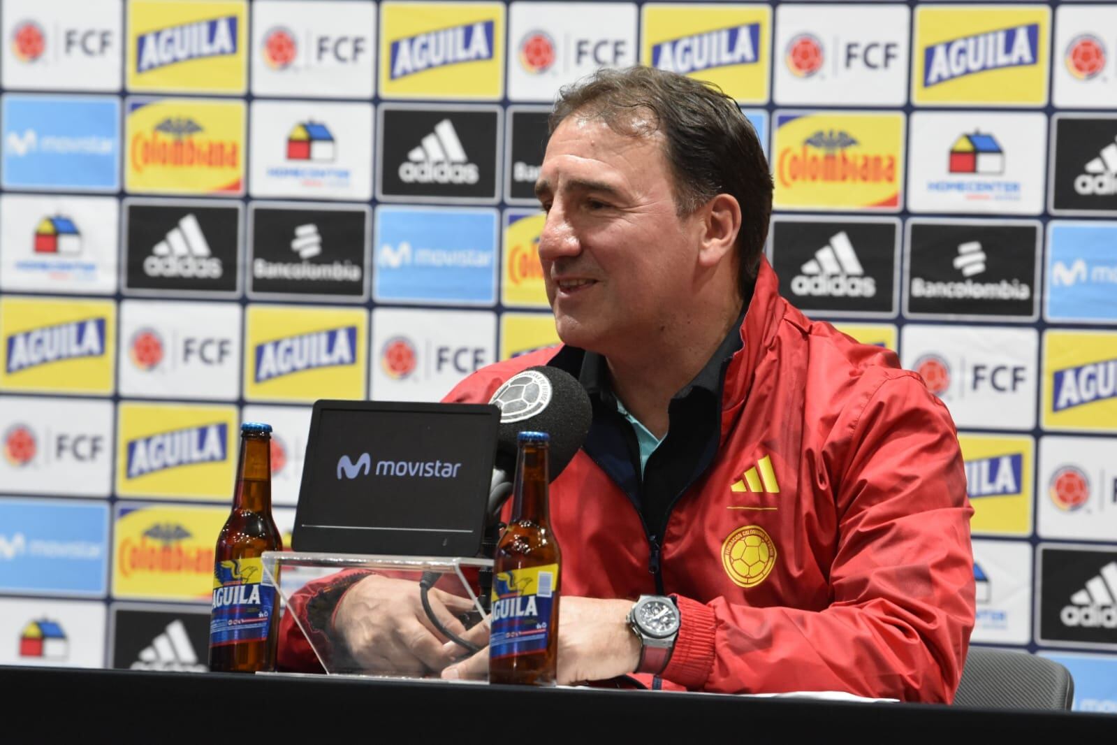 Nestor Lorenzo, técnico de la Selección Colombia Rueda de Prensa