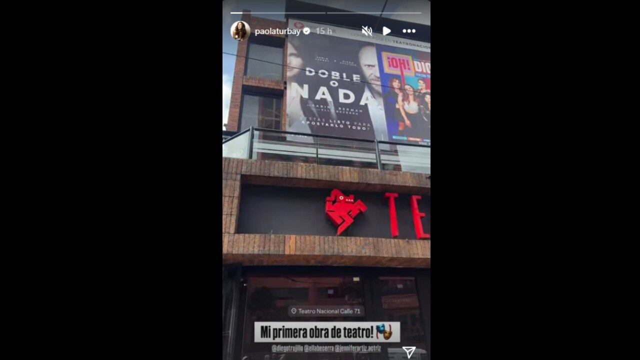 Paola Turbay estará en teatro por primera vez.
