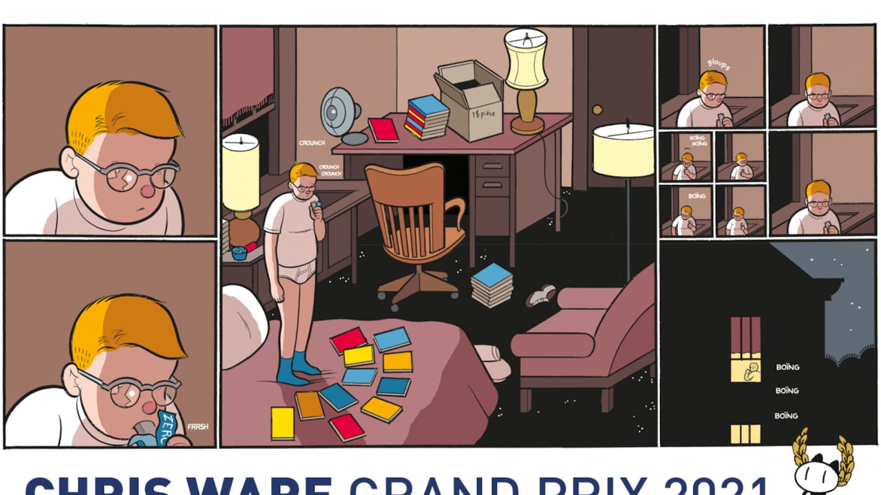Chris Ware, Grand Prix 20201 en Angulema (al fin).